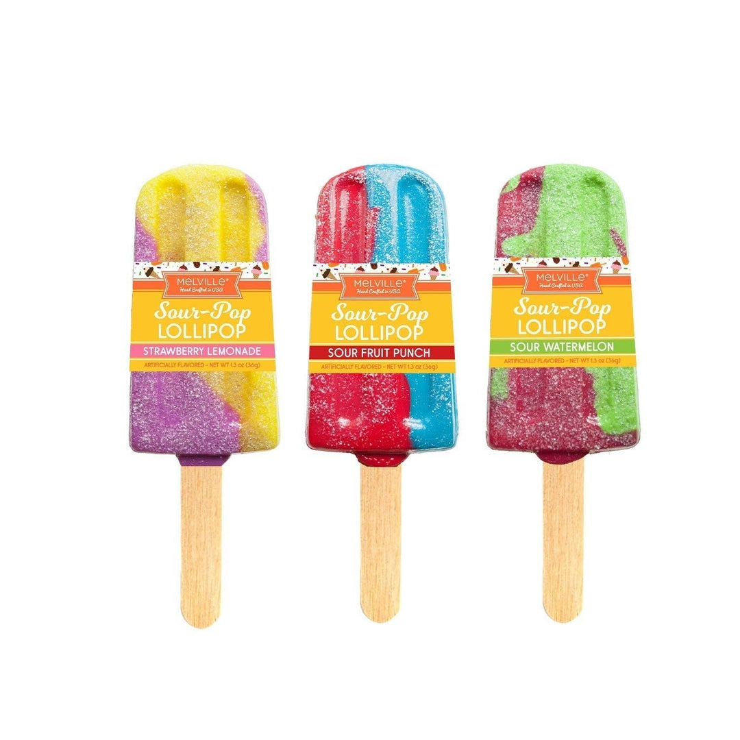 Sour Pop Lollipops - Assorted
