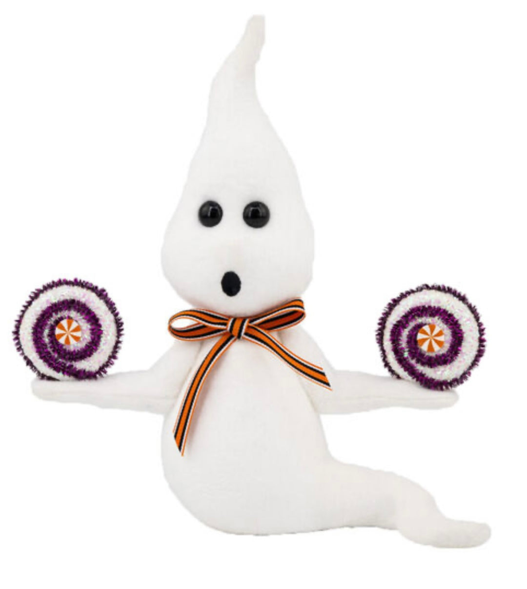 10.5in Ghost w/ Candy Swirls - Victoria's Toy Station