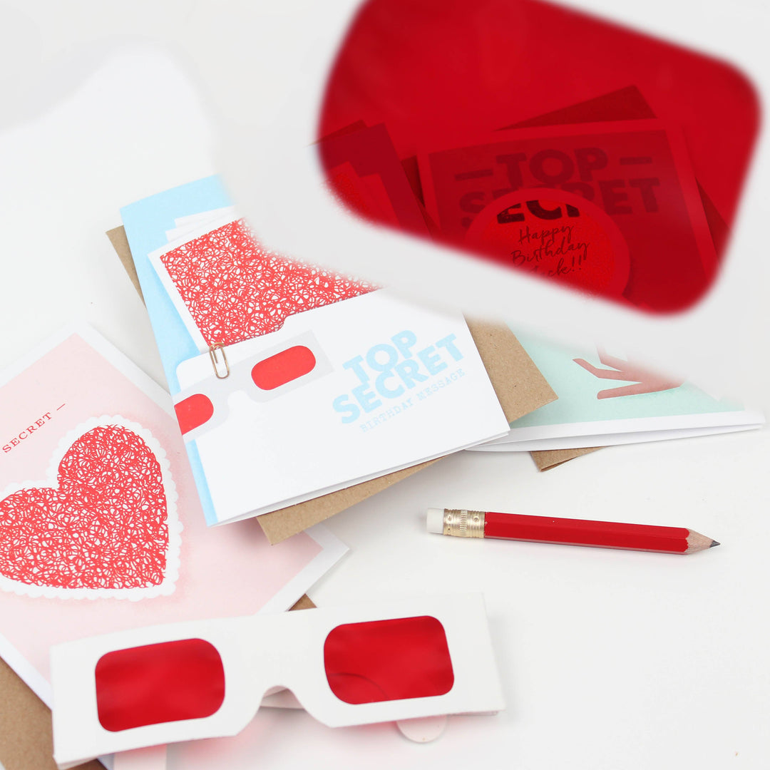 Decoder Card - Heart / Love Card