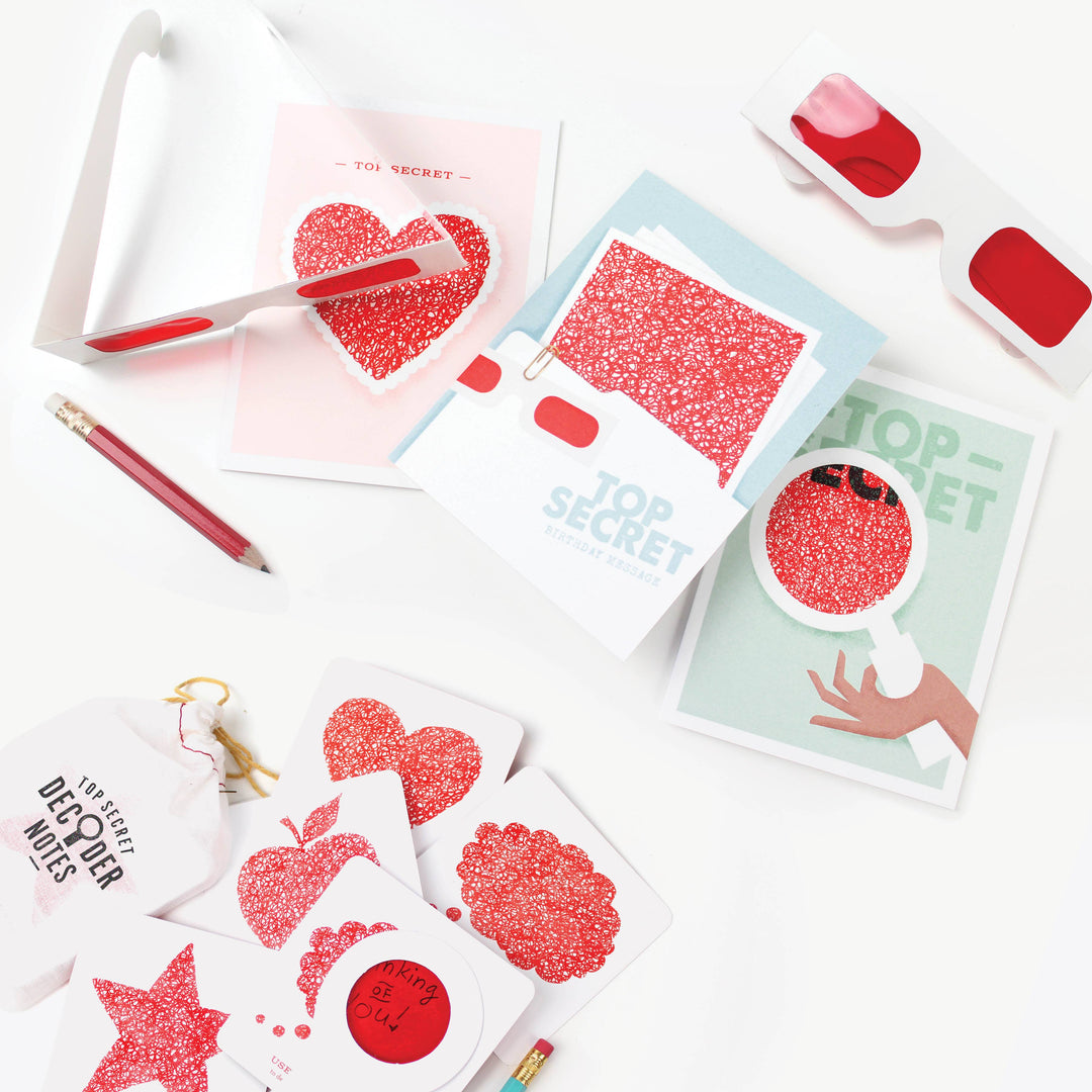 Decoder Card - Heart / Love Card