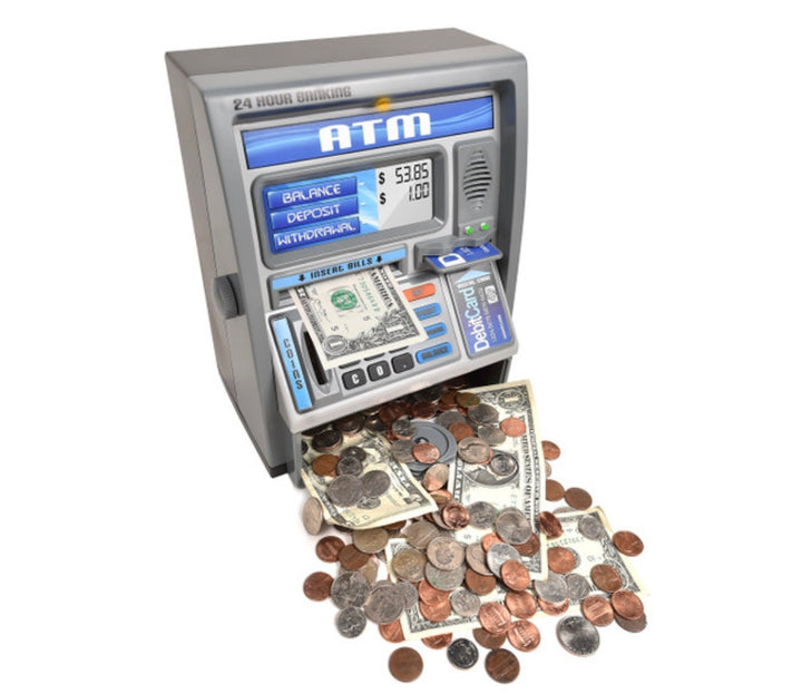 Silver Talking ATM Bank