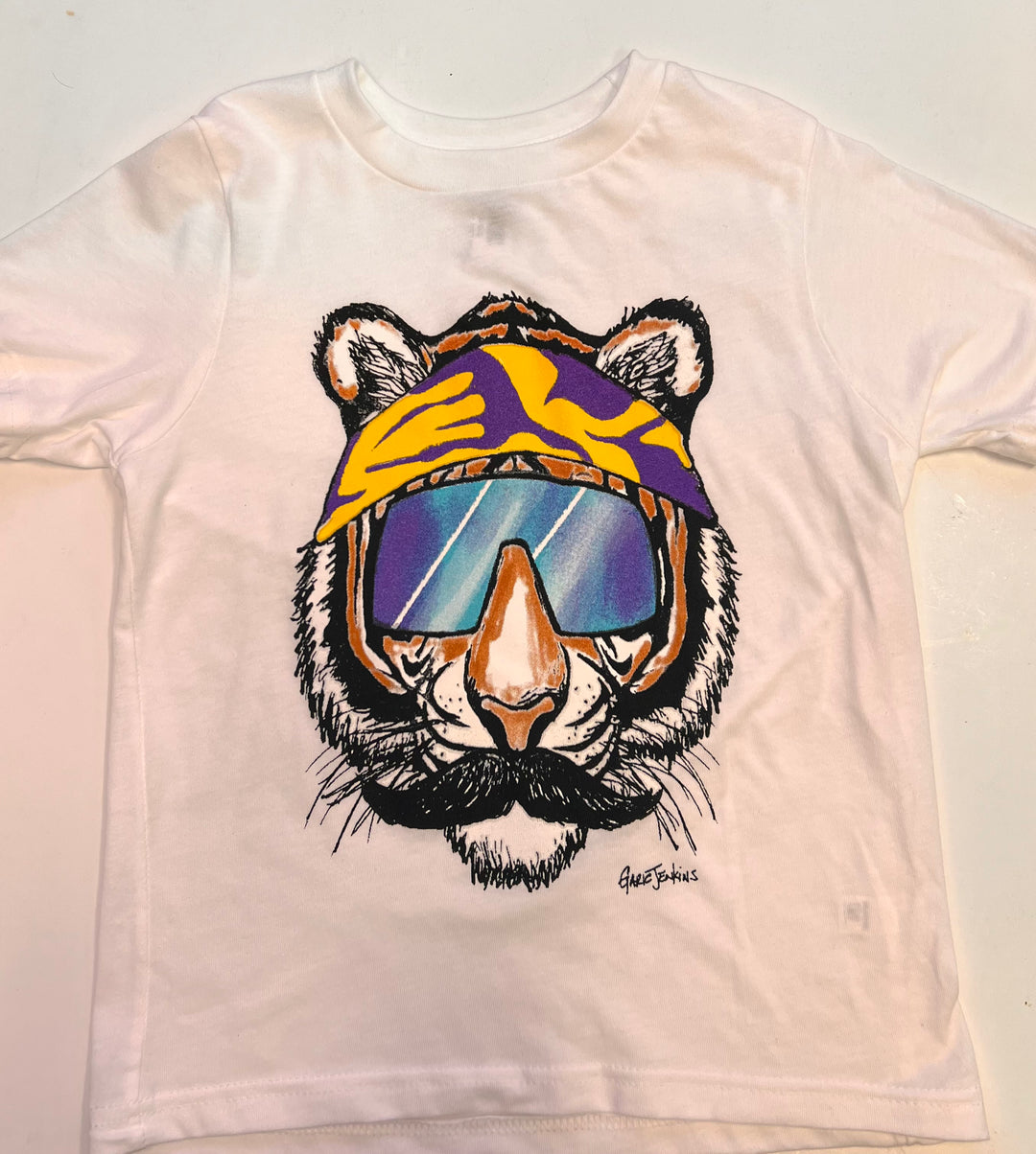 BANDANA TIGER Tee WHITE