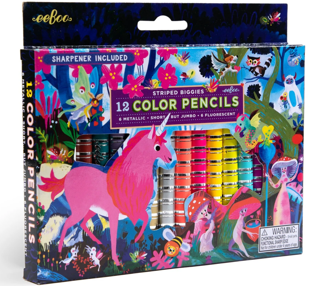 Magical Creatures 12 Biggie Color Pencils