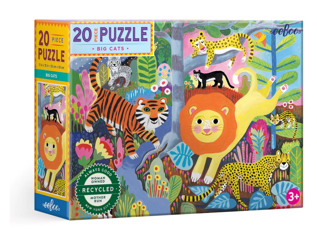 Big Cats 20 Piece Puzzle