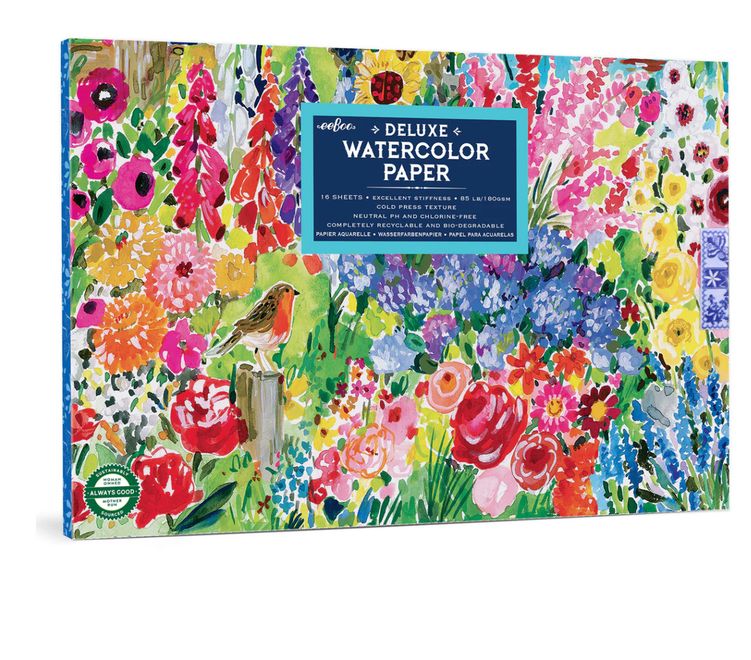 Seaside Garden Watercolor Pad