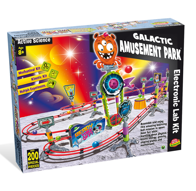 GALACTIC AMUSEMENT PARK ACTIVE SCIENCE ELECTRONIC LAB KIT - Victoria's Toy Station