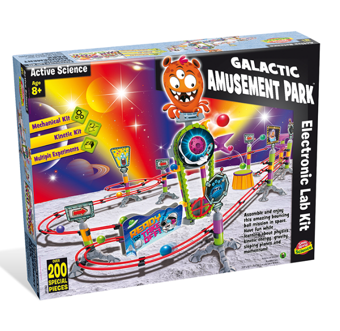 GALACTIC AMUSEMENT PARK ACTIVE SCIENCE ELECTRONIC LAB KIT