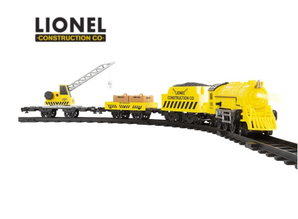 Lionel Construction Battery Operated Mini Train Set
