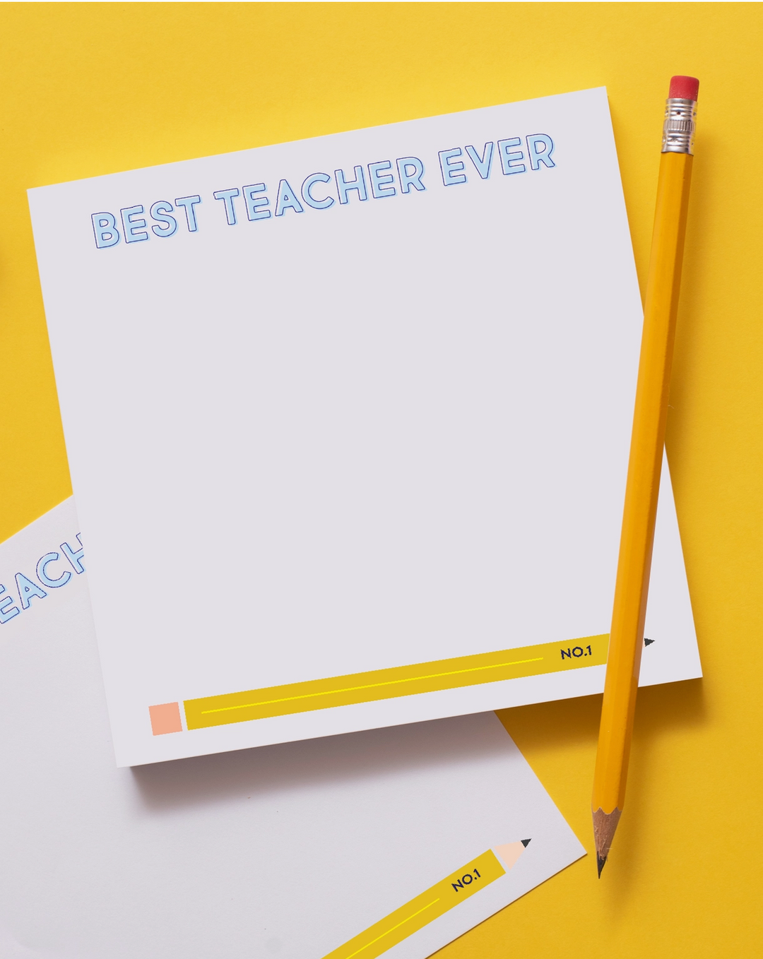Notepad - Teacher 2 5.5x5.5” - 75 Pages - Victoria's Toy Station