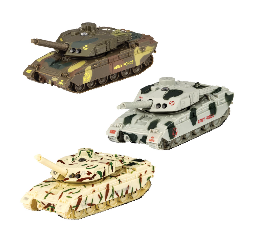 DIECAST LIGHT & SOUND TANKS