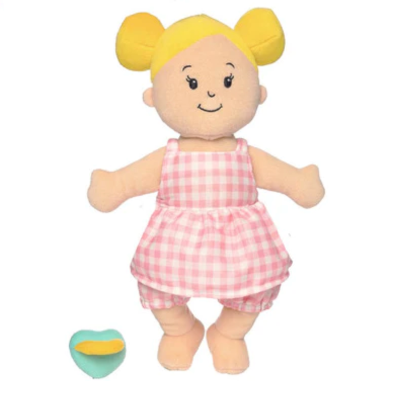 Wee Baby Stella Peach w/ Blonde Buns