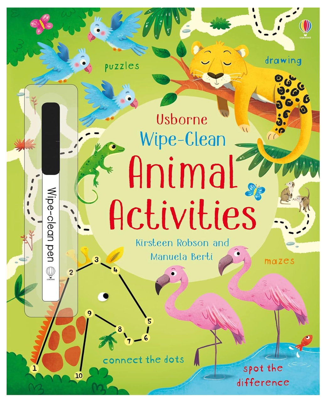 Wipe Clean Animal Activities - Victoria's Toy Station