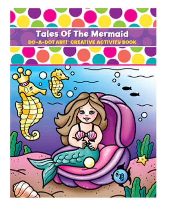 Tales Of A Mermaid coloring book