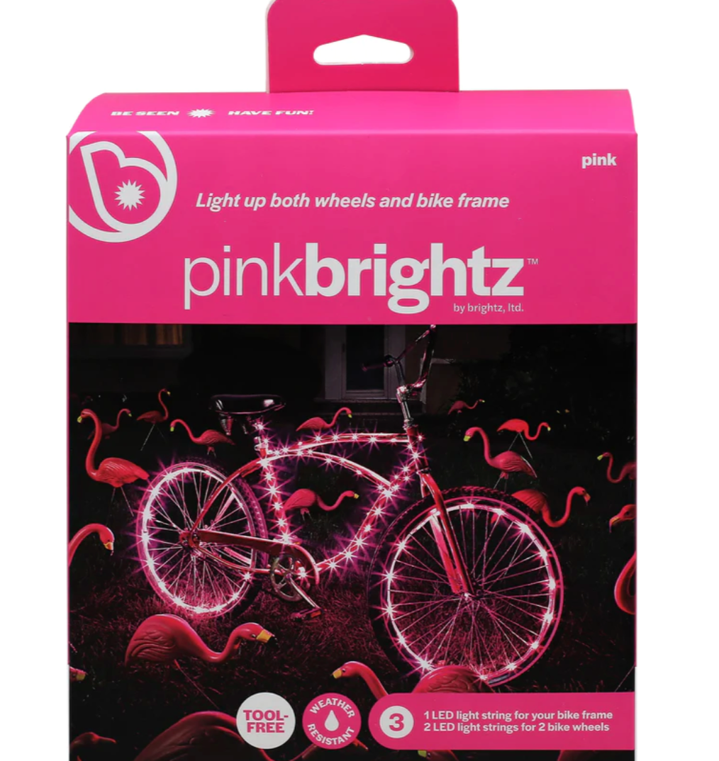 PINK BIKE LIGHTS COMBO
