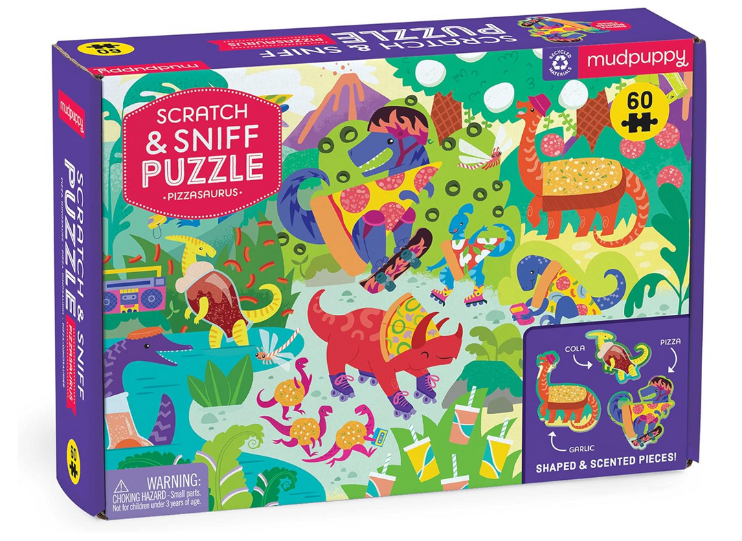 Pizzasaurus Scratch & Sniff Puzzle