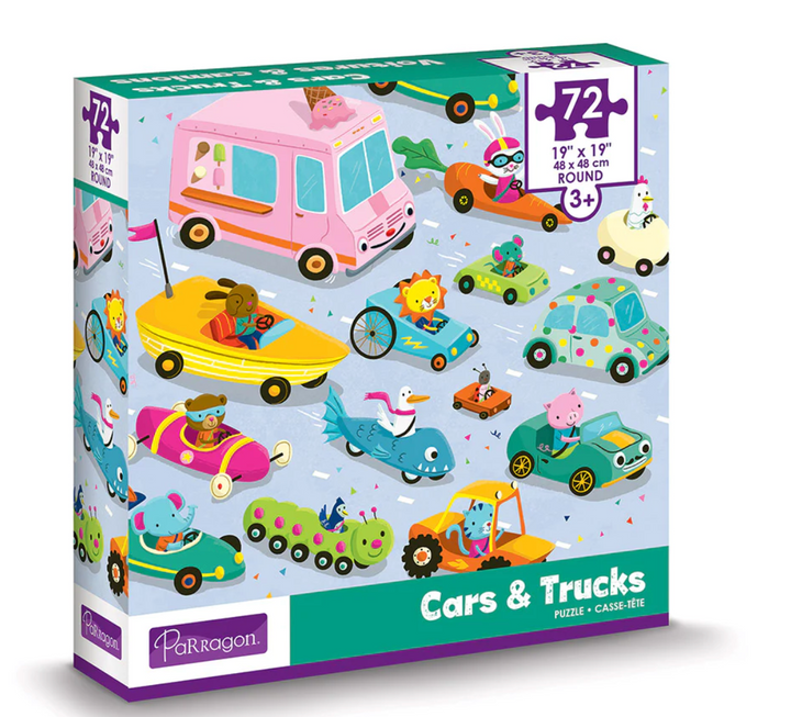 Cars and Trucks Puzzle