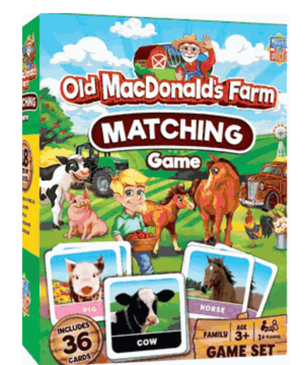 Old MacDonald Matching Game - Victoria's Toy Station