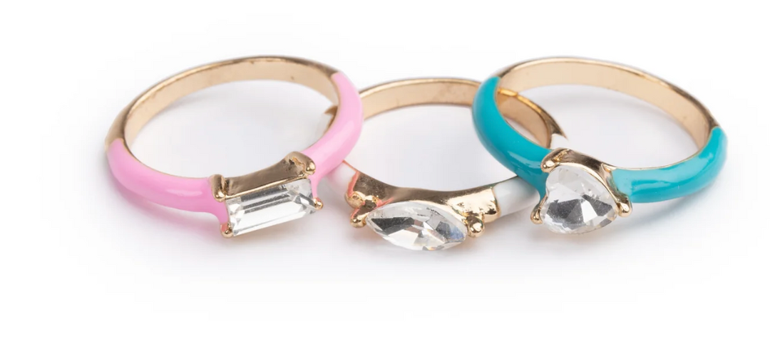Boutique Chic Crystal Cool Rings - Victoria's Toy Station