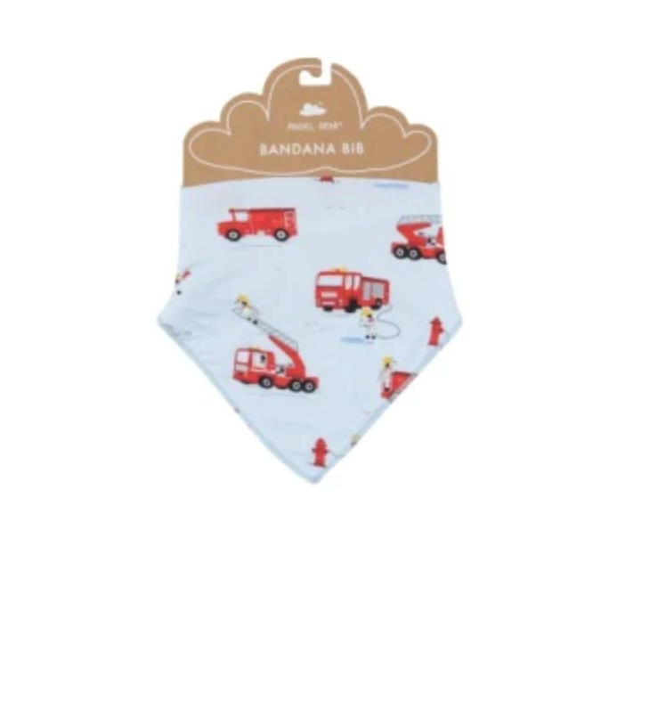 Firetruck Dalmations Bandana Bib O/S - Victoria's Toy Station