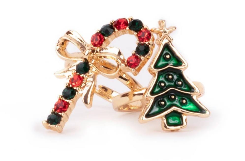 All Aglow Holiday Ring Set - Victoria's Toy Station