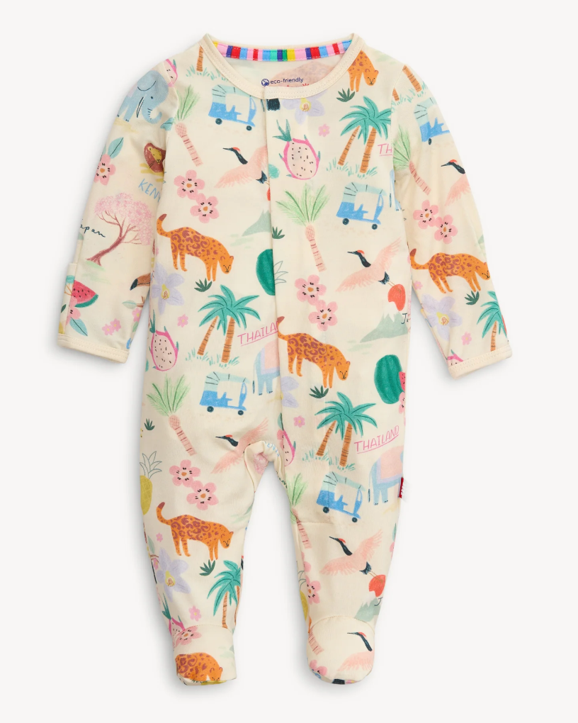 Wanderlust Wildlife Modal Footie