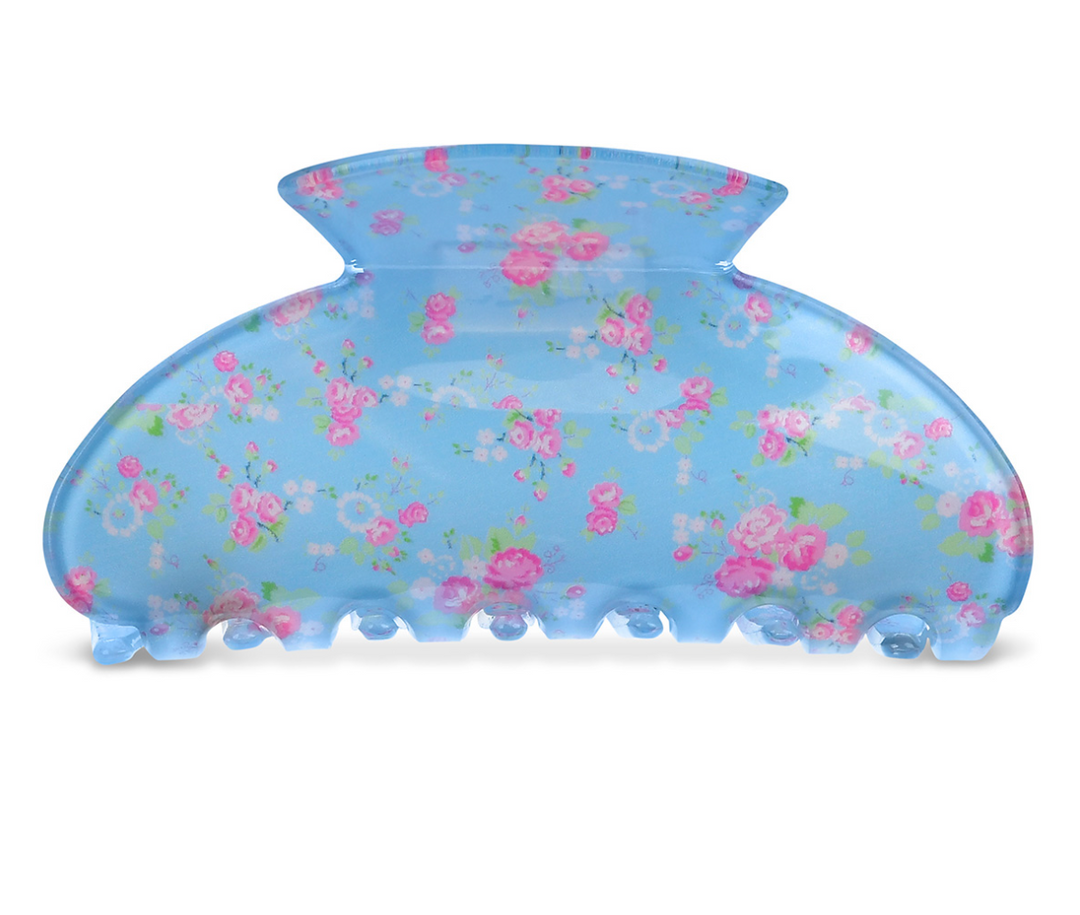Beautiful Blossom Blue Hair Clip