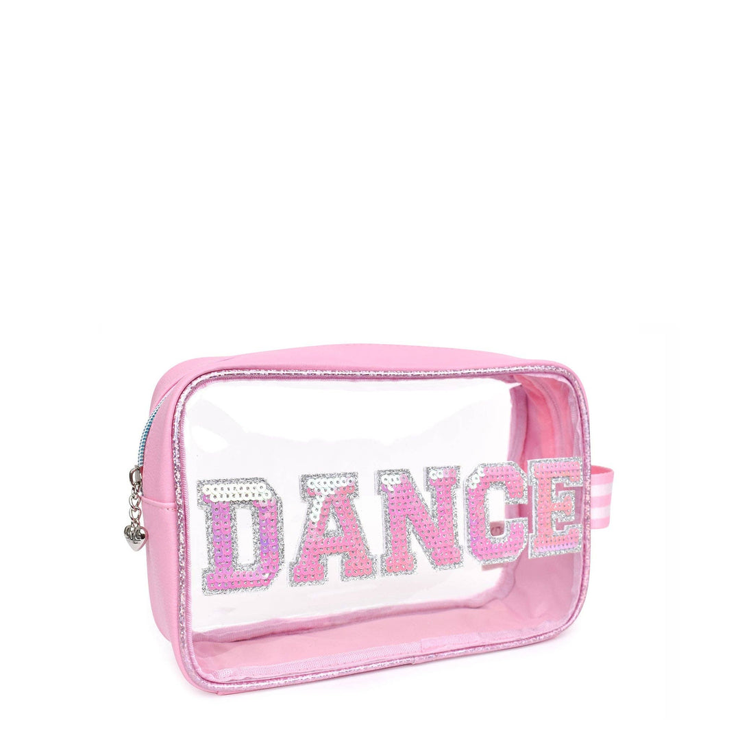 Dance' Clear Sequin Pouch