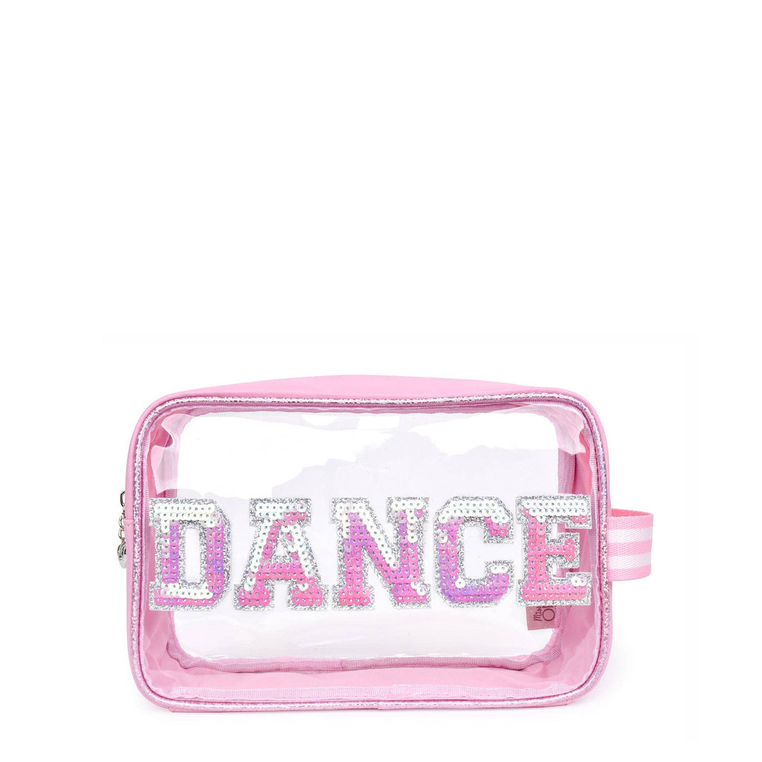 Dance' Clear Sequin Pouch