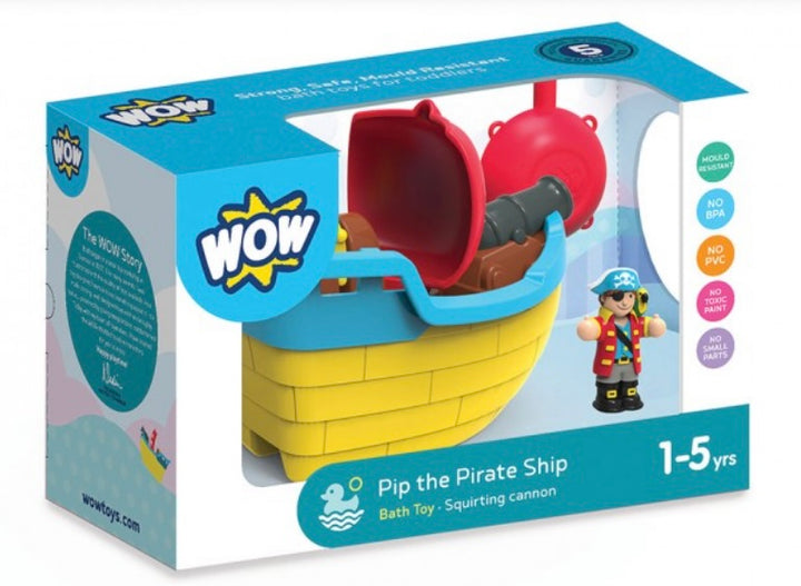 Pip The Pirate Ship Bath Toy