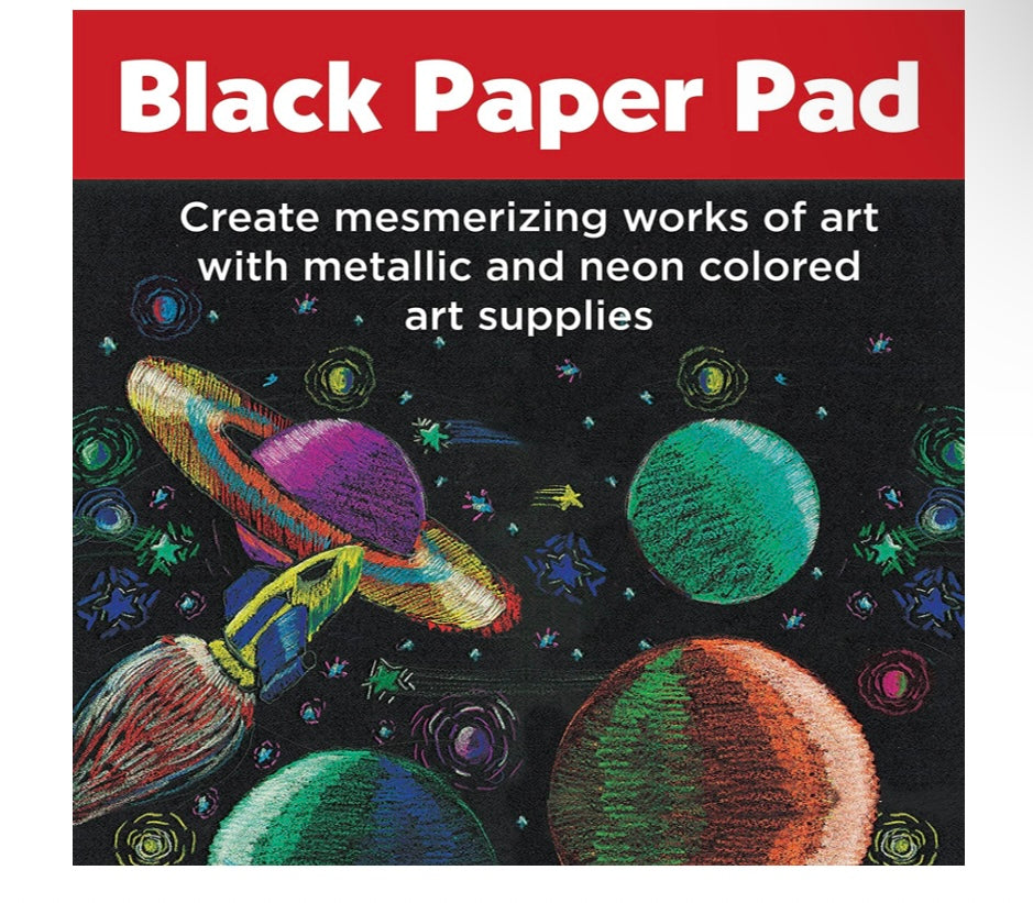 BLACK PAPER PAD