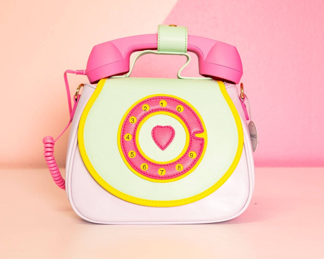Ring Ring Phone Convertible Handbag Cotton Candy Mint