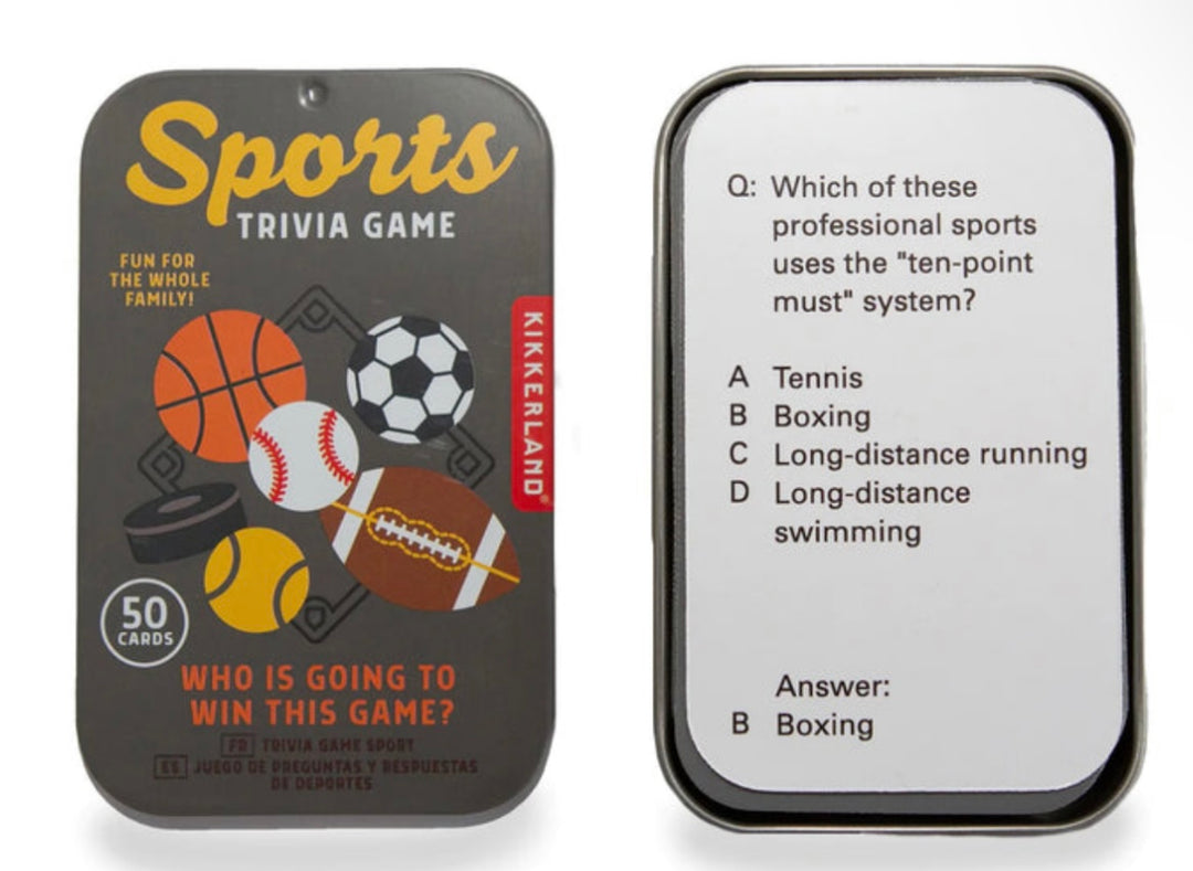 Sports Trivia Game - Victoria's Toy Station
