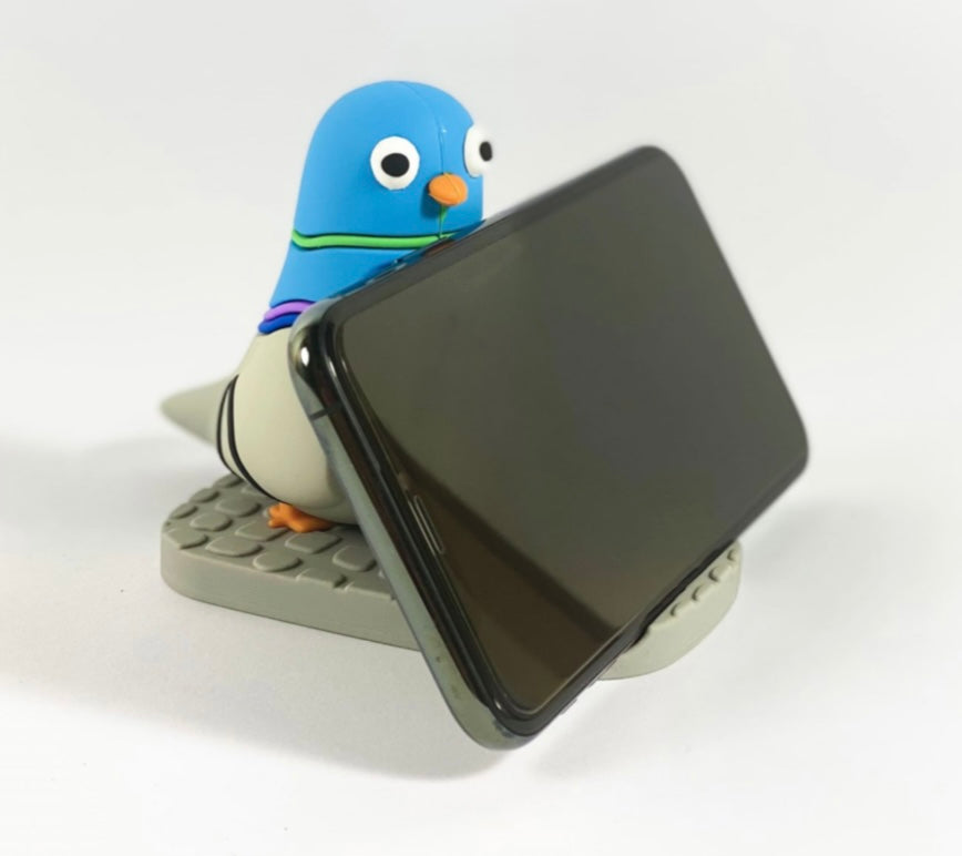 Pigeon Phone Stand
