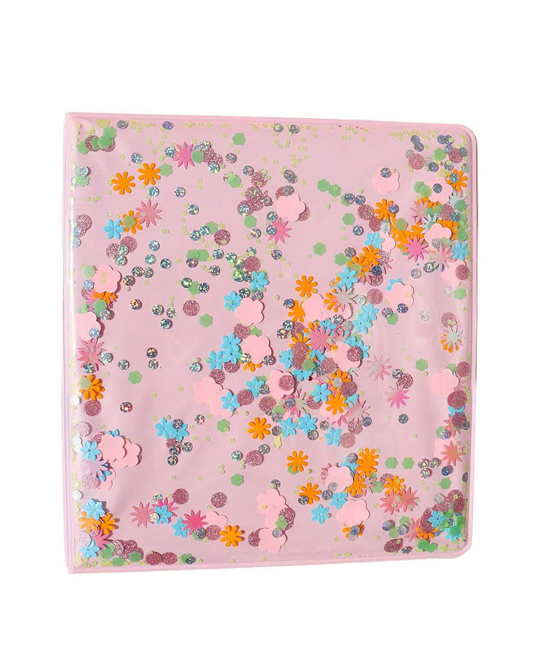 Flower Shop Confetti 3-Ring Binder