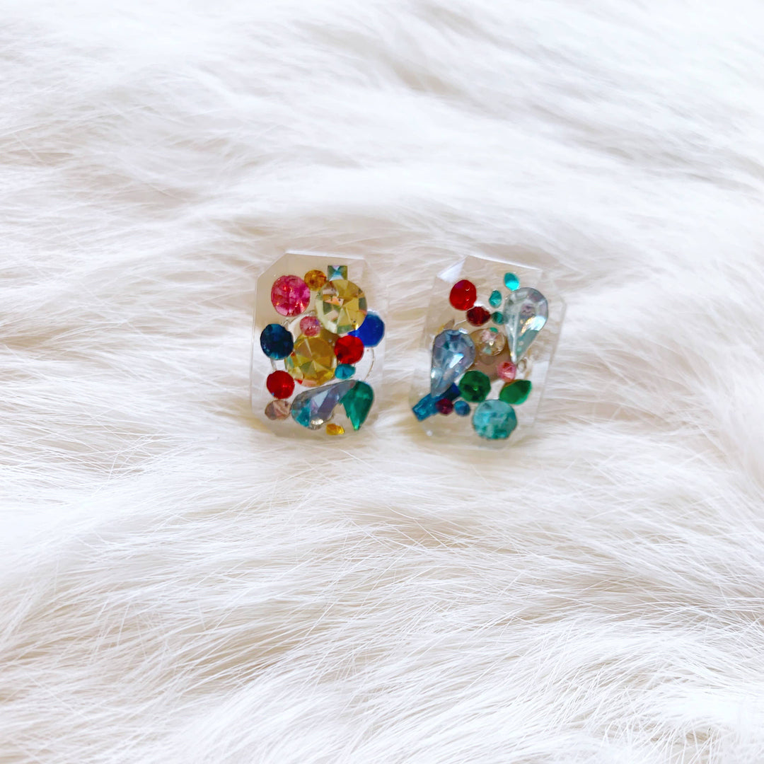 Vintage Rhinestones Hyuna Earrings