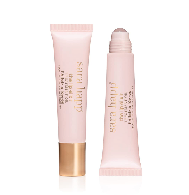 Sara Happ - The Lip Elixir - Luxury Lip Oil with Rose Quartz Rollerball