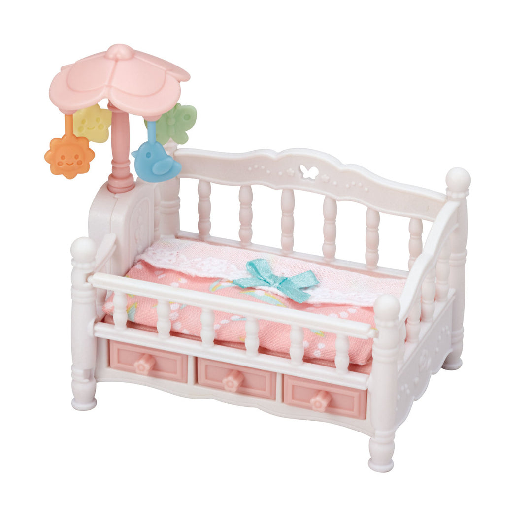 Calico Critters Crib with Mobile - Victoria's Toy Station