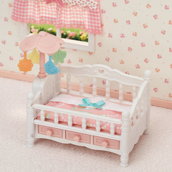 Calico Critters Crib with Mobile - Victoria's Toy Station