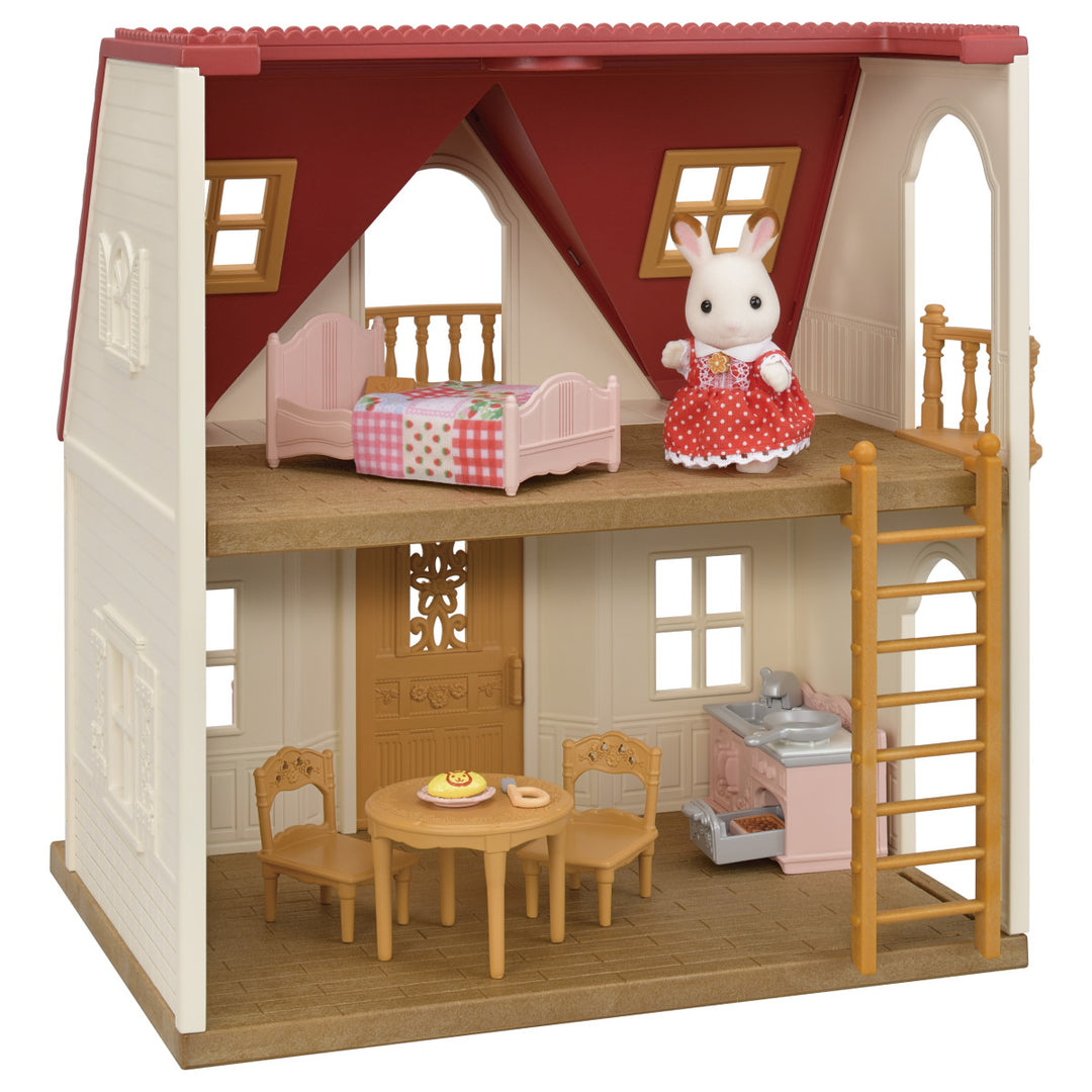 Calico Critters Red Roof Cozy Cottage - Victoria's Toy Station