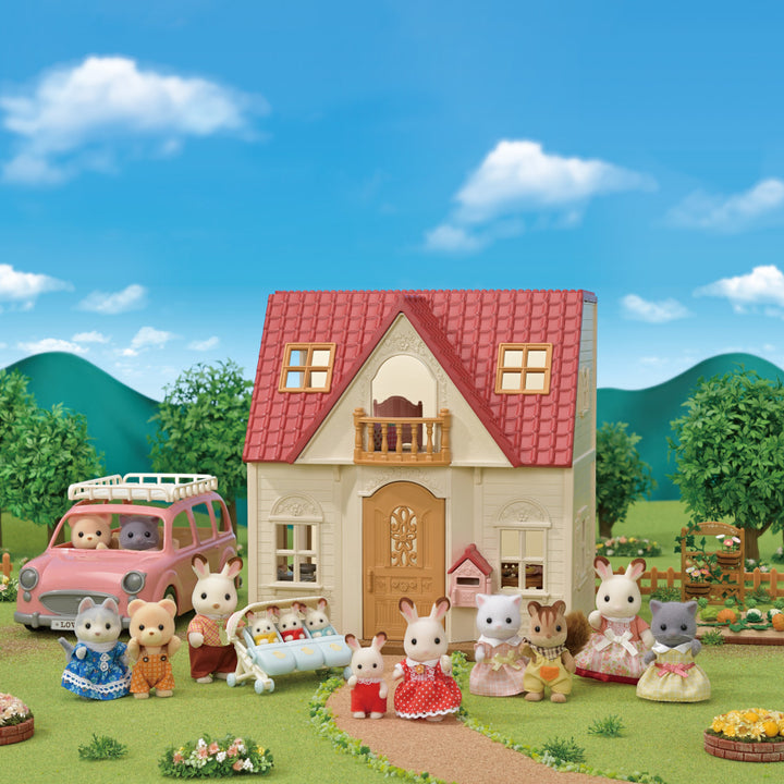 Calico Critters Red Roof Cozy Cottage - Victoria's Toy Station