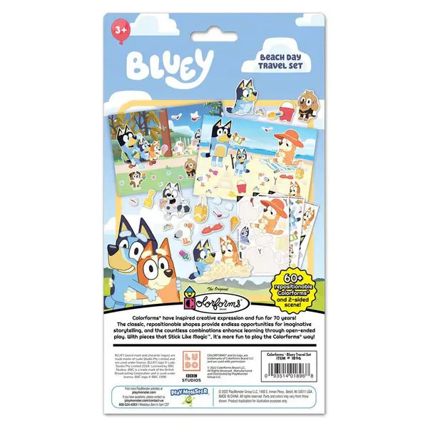 Colorforms Travel Set Bluey - Victoria's Toy Station