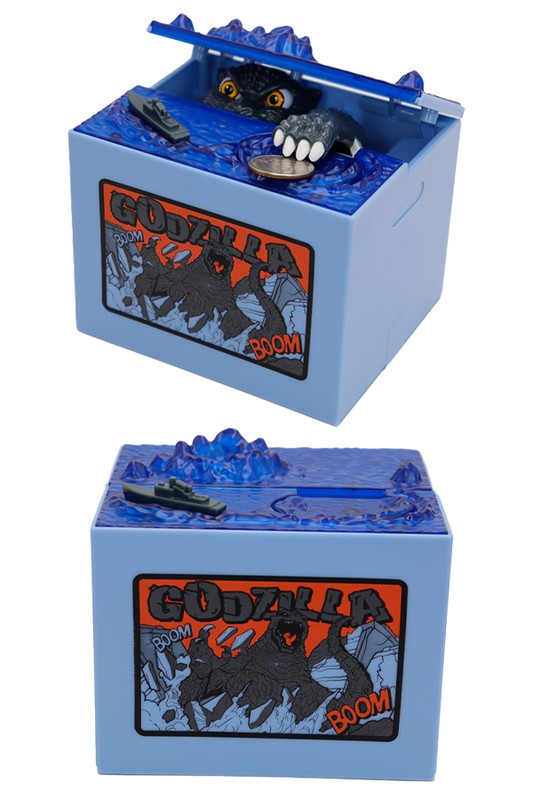 Godzilla Money Stealing Piggy Bank - Victoria's Toy Station