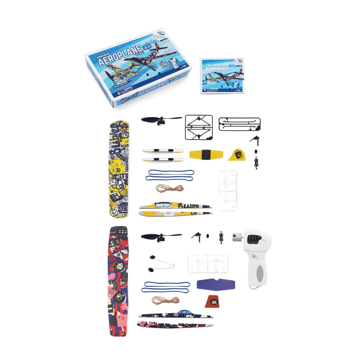 Rubberband Aeroplane Science Model Kit