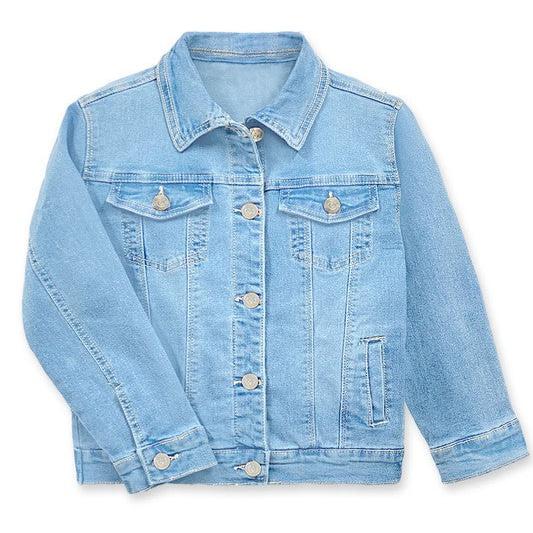 Girl's Stretch Denim Jacket