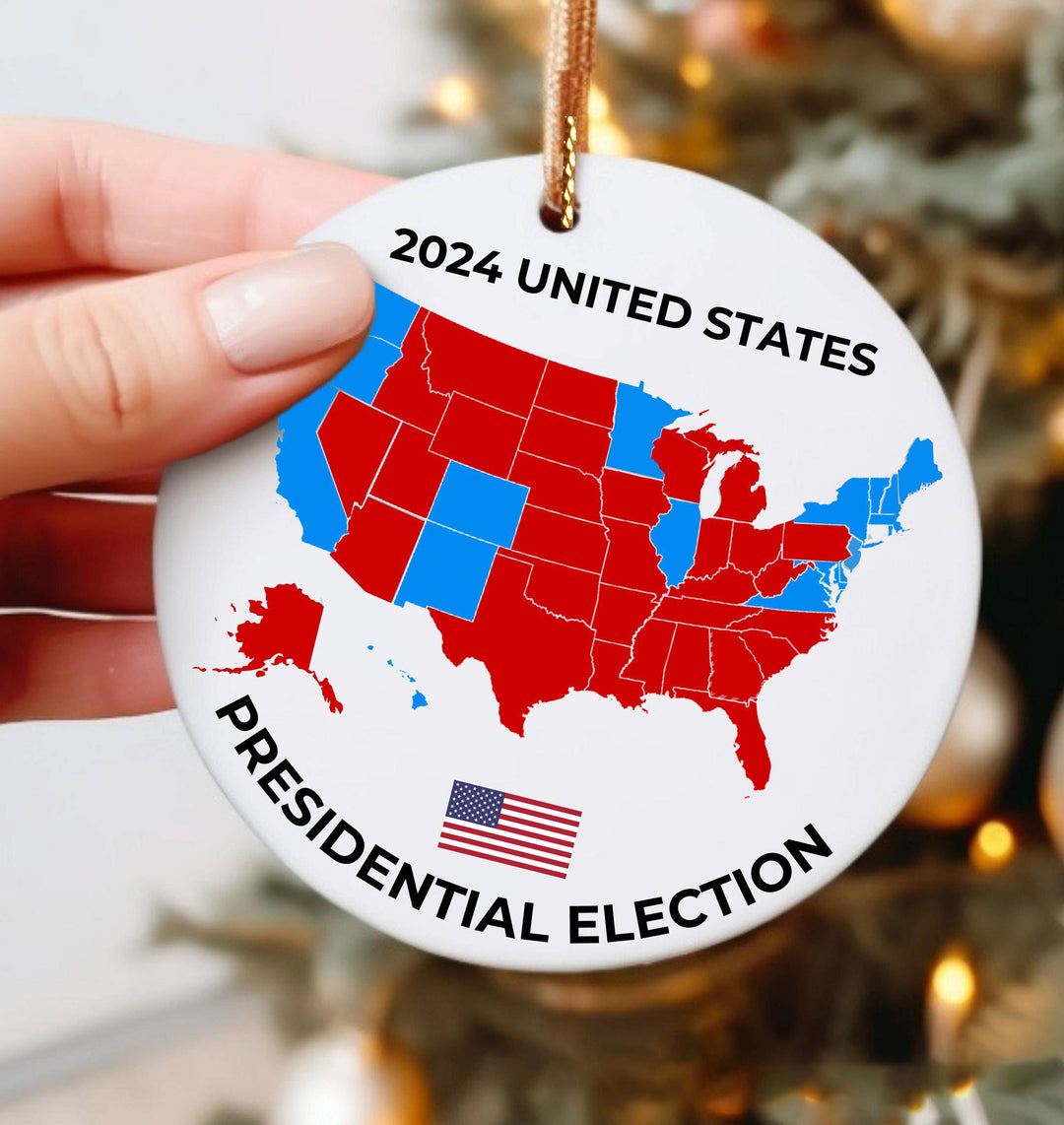 US Presidential Election 2024 Ornament, Trump Ornament