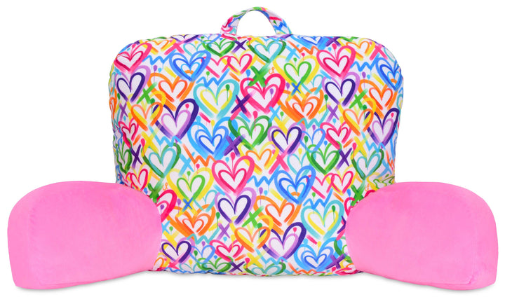 COREY PAIGE HEARTS LOUNGE PILLOW - Victoria's Toy Station