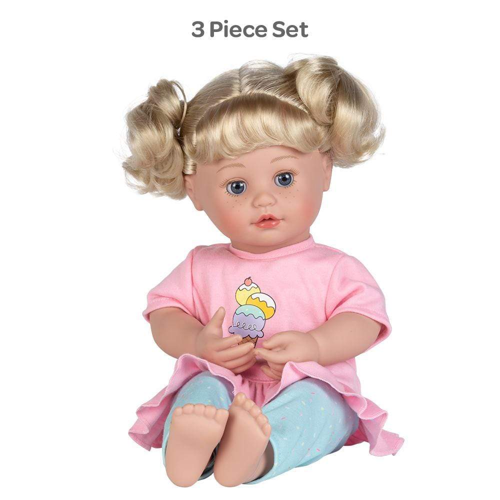 Cuddle & Coo Interactive Talking Doll Baby Sweet Dreams 3-Piece Set