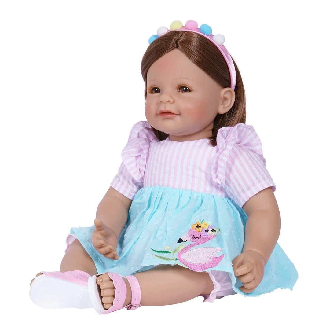 Summer Flamingo Doll Doll Clothes & Accessories Set