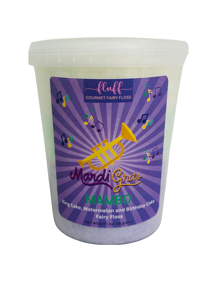 Mardi Gras Mambo Cotton Candy