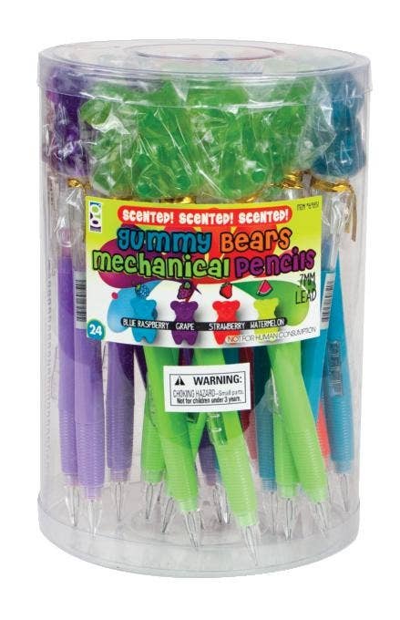 Scented Gummy Bear .7mm Mechanical Pencil - Victoria's Toy Station